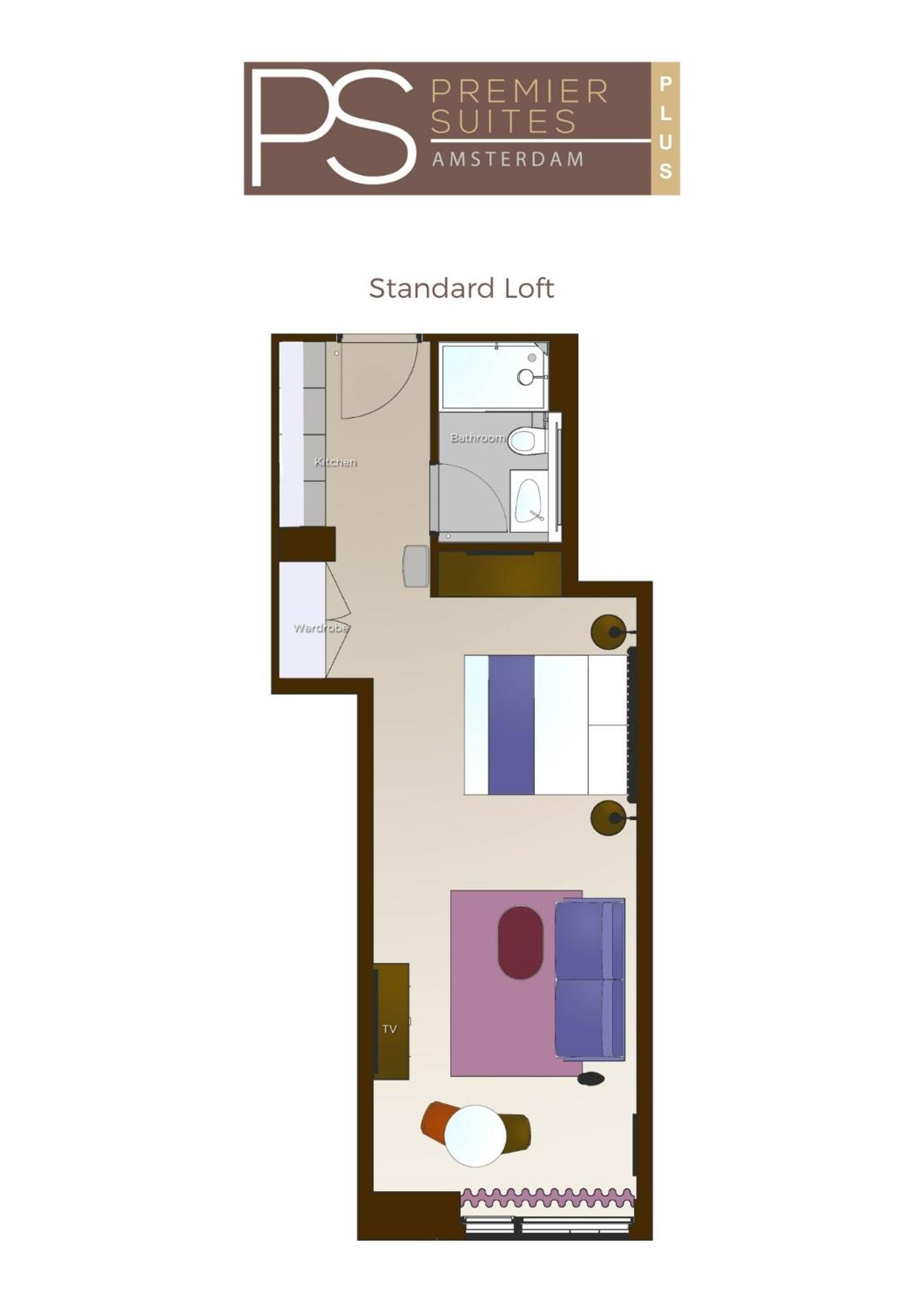 Premier Suites Amszterdam Szoba fotó