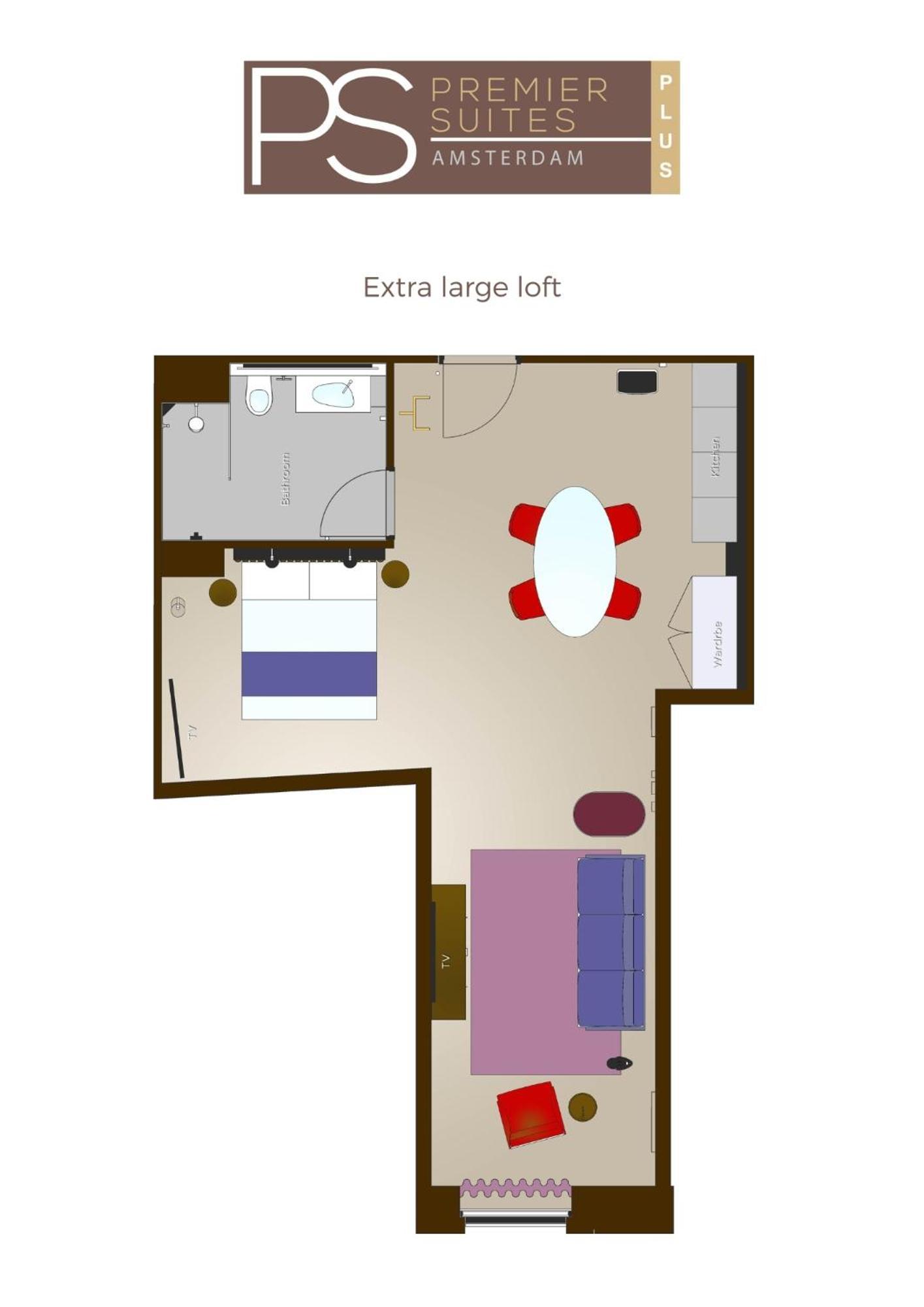 Premier Suites Amszterdam Szoba fotó
